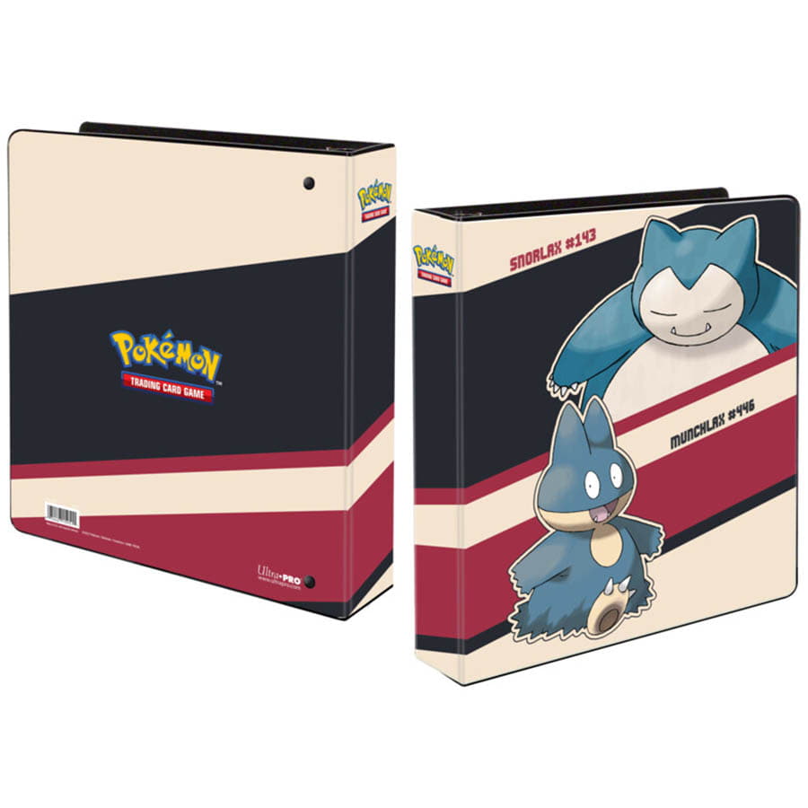 Ultra Pro Pokemon Snorlax/Munchlax 2-Inch Binder | Dragon's Lair Comics and Fantasy Houston TX