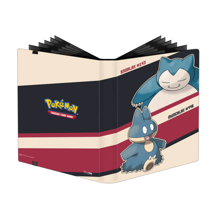 Ultra Pro Pokemon Snorlax and Munchlax 9-Pocket Binder | Dragon's Lair Comics and Fantasy Houston TX