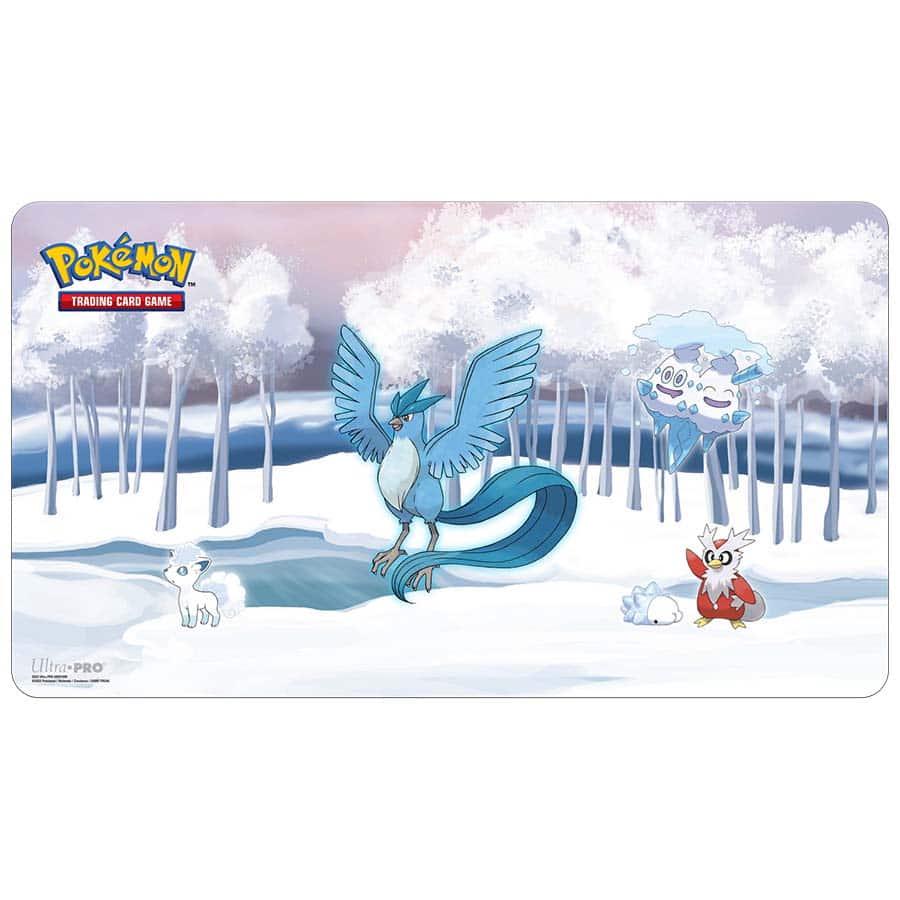 Ultra Pro Pokemon Frosted Forest Playmat | Dragon's Lair Comics and Fantasy Houston TX