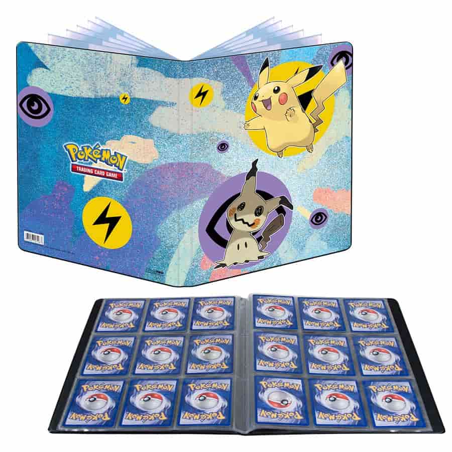 Ultra Pro Pokemon Pikachu and Mimikyu 9 Pocket Binder | Dragon's Lair Comics and Fantasy Houston TX