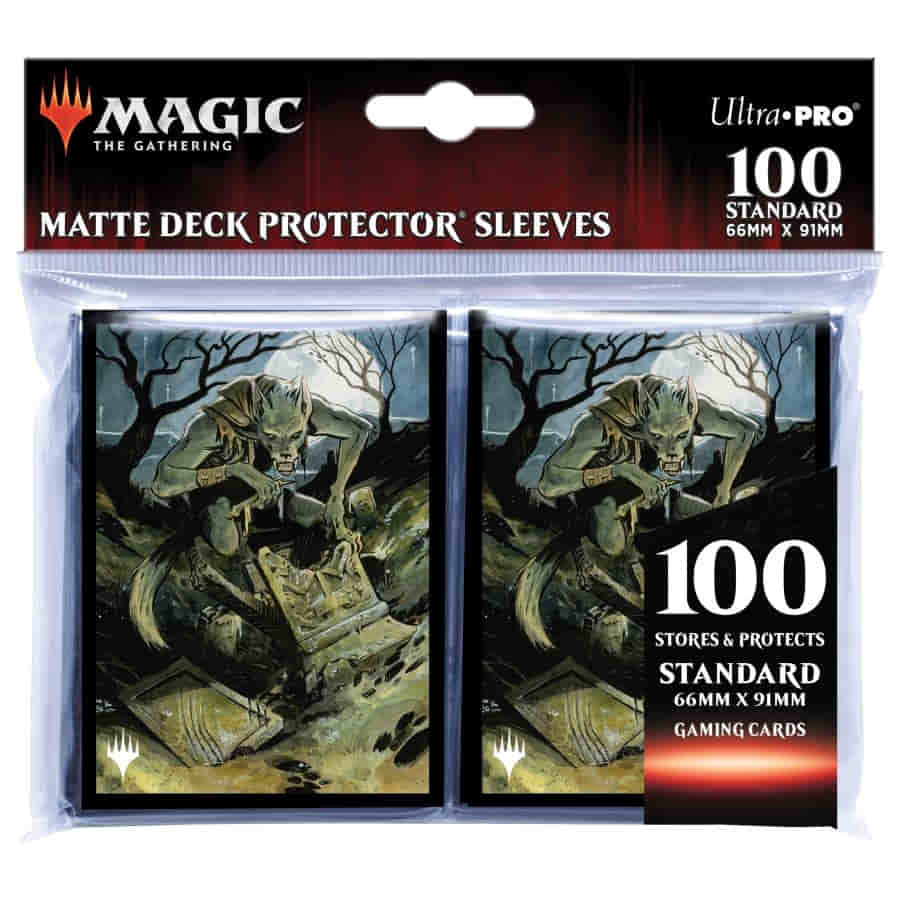 Ultra Pro: Magic the Gathering: Innistrad Midnight Hunt Deck protectors V3 (100CT) | Dragon's Lair Comics and Fantasy Houston TX