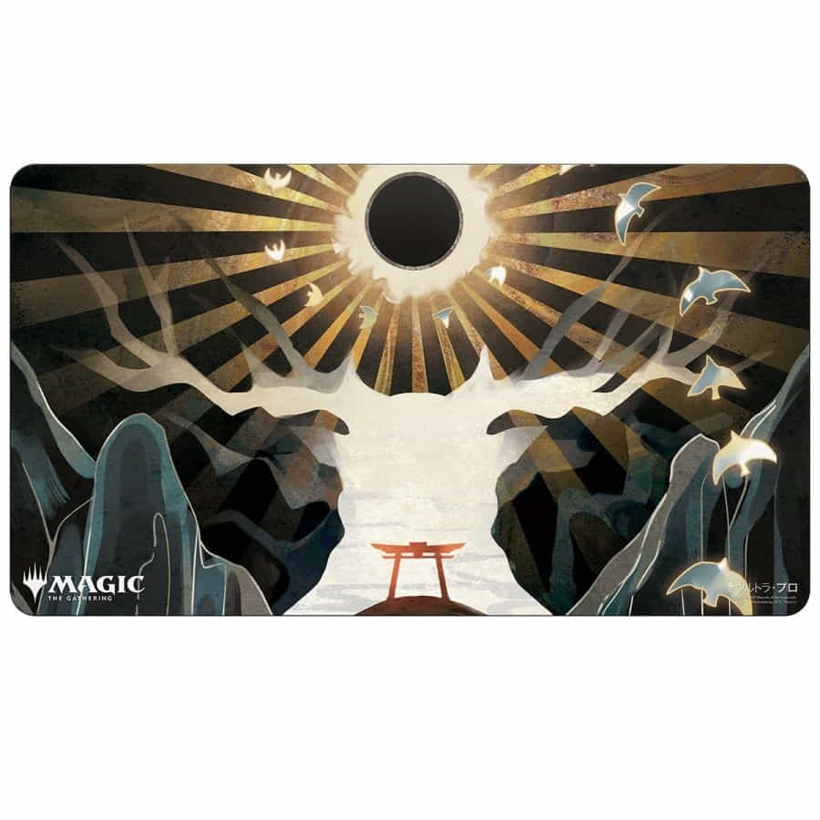 Ultra Pro MTG Playmat Japanese Art Approach of the Second Sun | Dragon's Lair Comics and Fantasy Houston TX