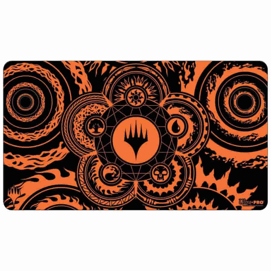 Ultra Pro Magic The Gathering Mana 7 Playmat: Color Wheel | Dragon's Lair Comics and Fantasy Houston TX