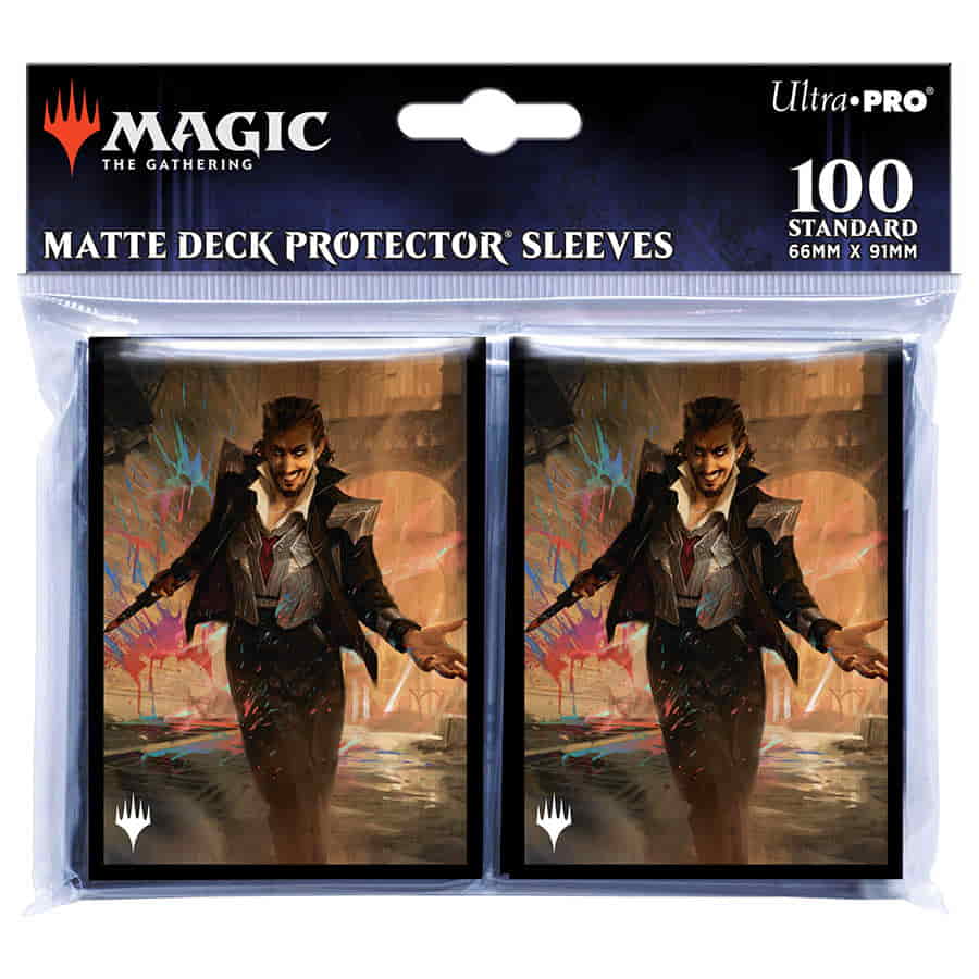 Ultra Pro: Magic the Gathering: Streets of New Capenna: 100ct Deck Protectors B | Dragon's Lair Comics and Fantasy Houston TX