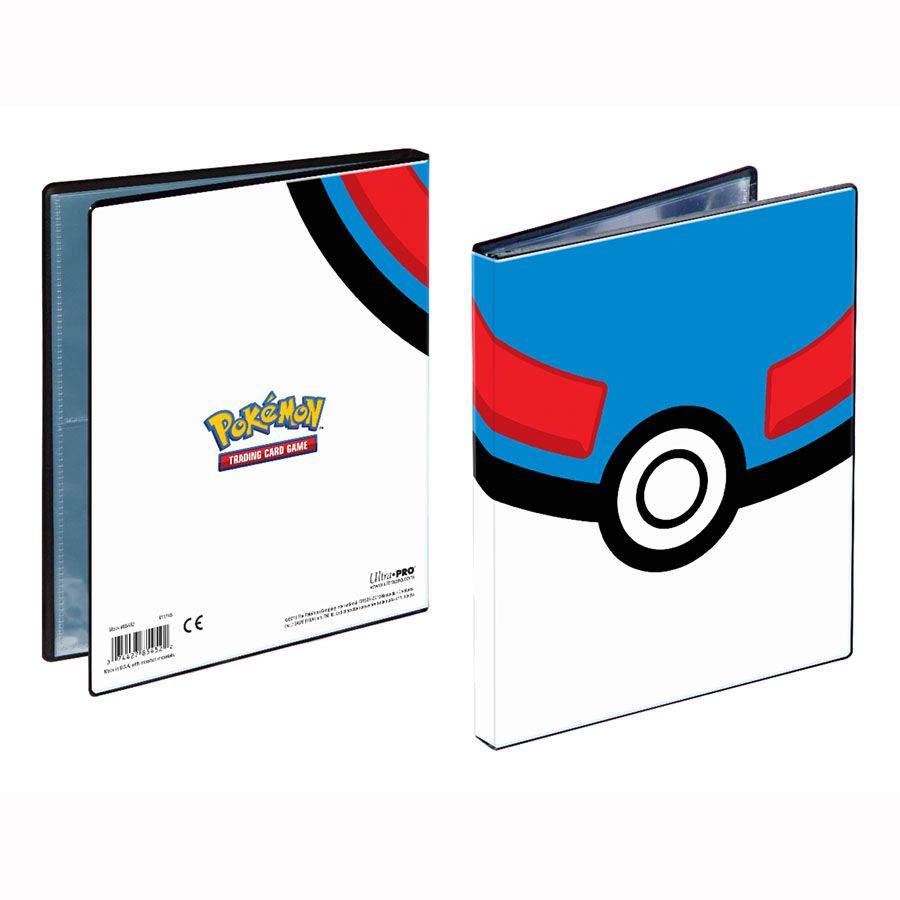 Ultra Pro Pokemon Great Ball 4 Pocket Folio | Dragon's Lair Comics and Fantasy Houston TX