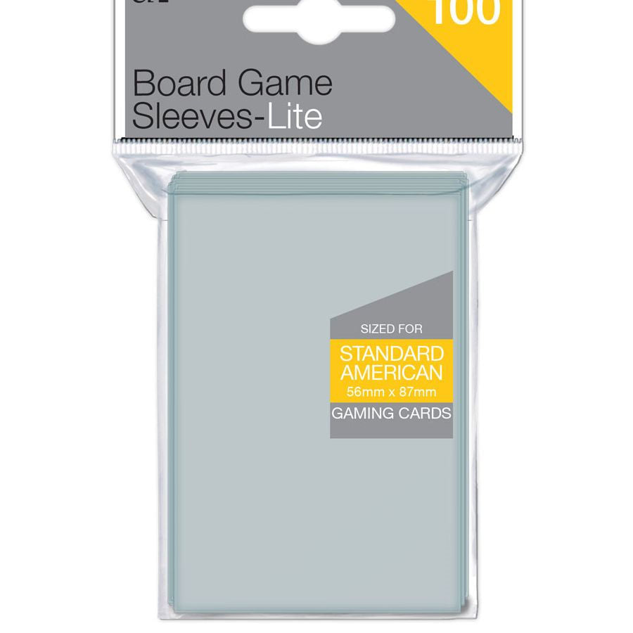 Ultra Pro Board Game Sleeves - Lite Standard American 56x87 | Dragon's Lair Comics and Fantasy Houston TX