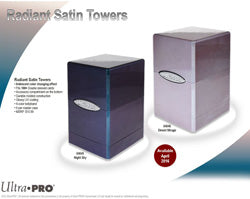 Ultra Pro Satin Tower Radiant Night Sky Deck Box | Dragon's Lair Comics and Fantasy Houston TX