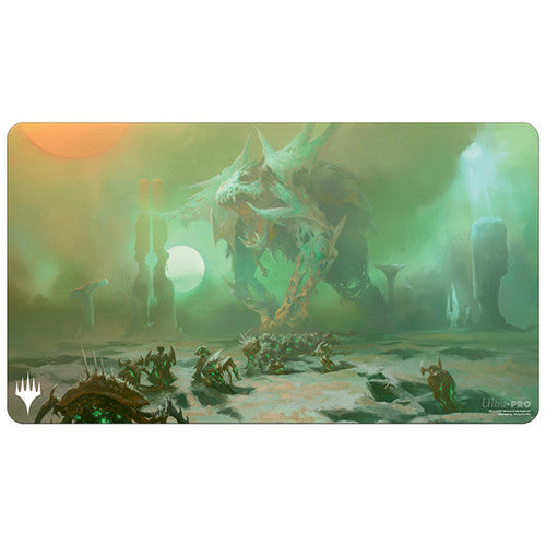 Ultra Pro MTG Playmat: Phyrexia All Will Be One - Green Sun's Twilight | Dragon's Lair Comics and Fantasy Houston TX