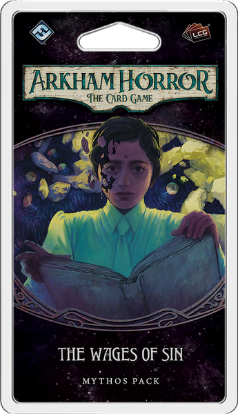 Arkham Horror LCG: The Wages of Sin: Mythos Pack Expansion | Dragon's Lair Comics and Fantasy Houston TX