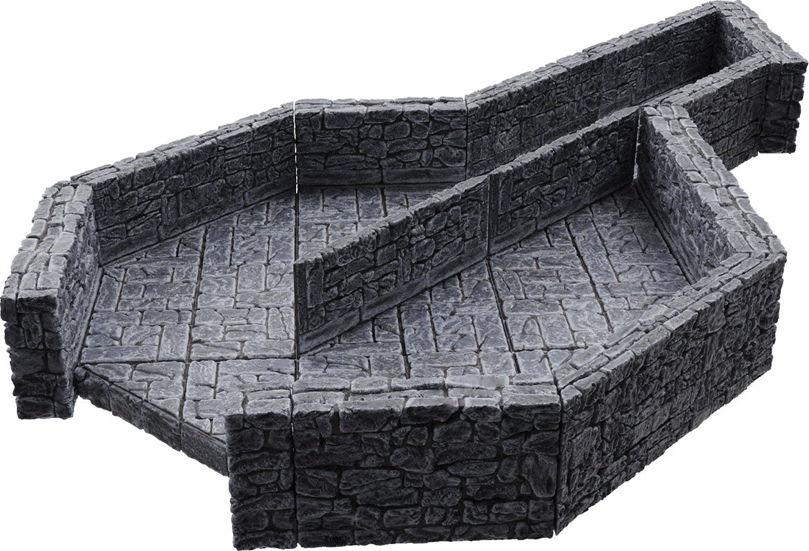 Wizkids WarLock Tiles: Dungeon Tile III - Angles | Dragon's Lair Comics and Fantasy Houston TX