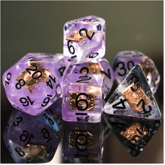 Foam Brain Warlock's Tome RPG Dice Set | Dragon's Lair Comics and Fantasy Houston TX