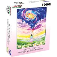 1000 Piece Puzzle: Paint Watercolor Universe | Dragon's Lair Comics and Fantasy Houston TX