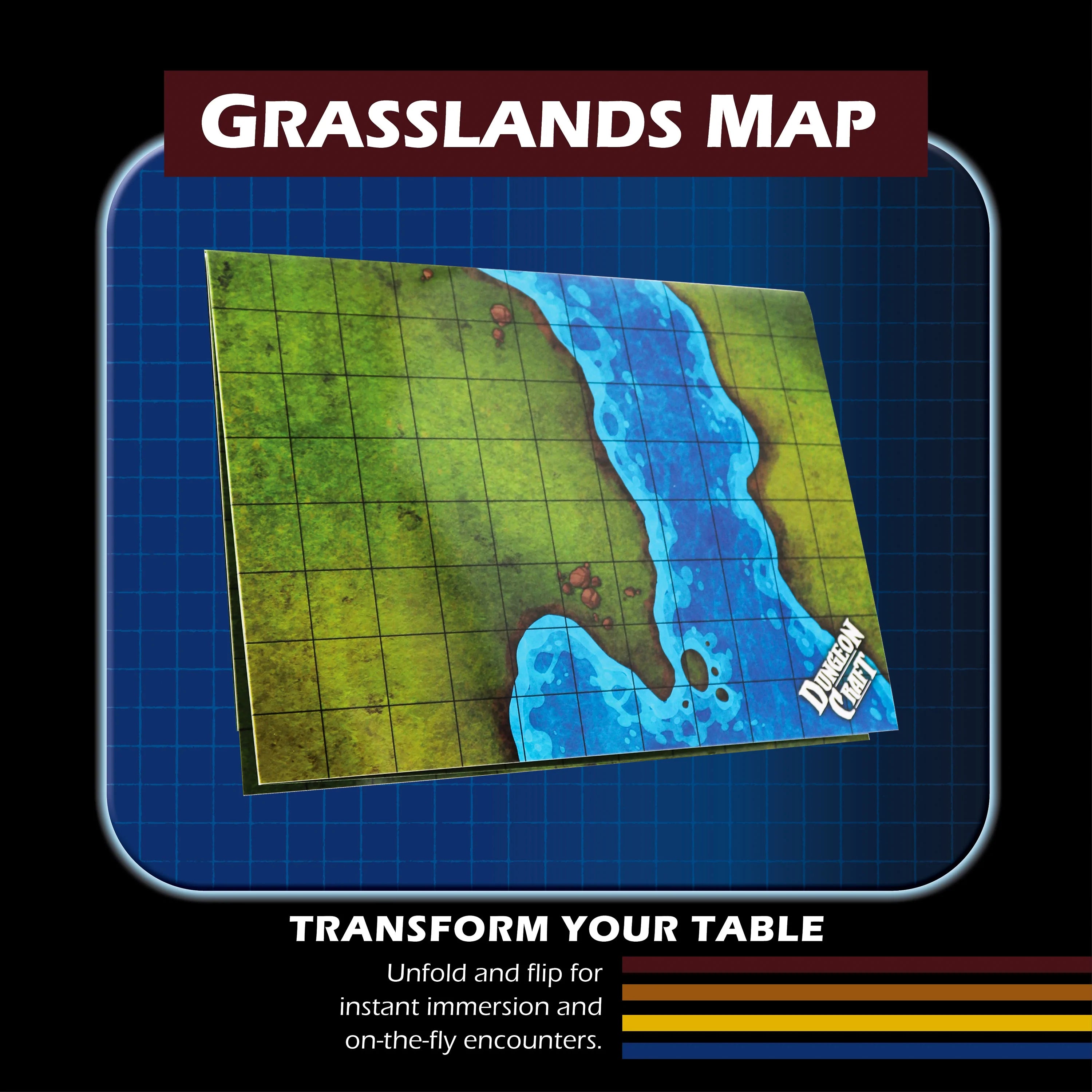 1985 Games Battlemaps Grasslands | Dragon's Lair Comics and Fantasy Houston TX