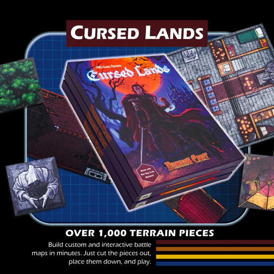 1985 Games Dungeon Craft Cursed Lands | Dragon's Lair Comics and Fantasy Houston TX