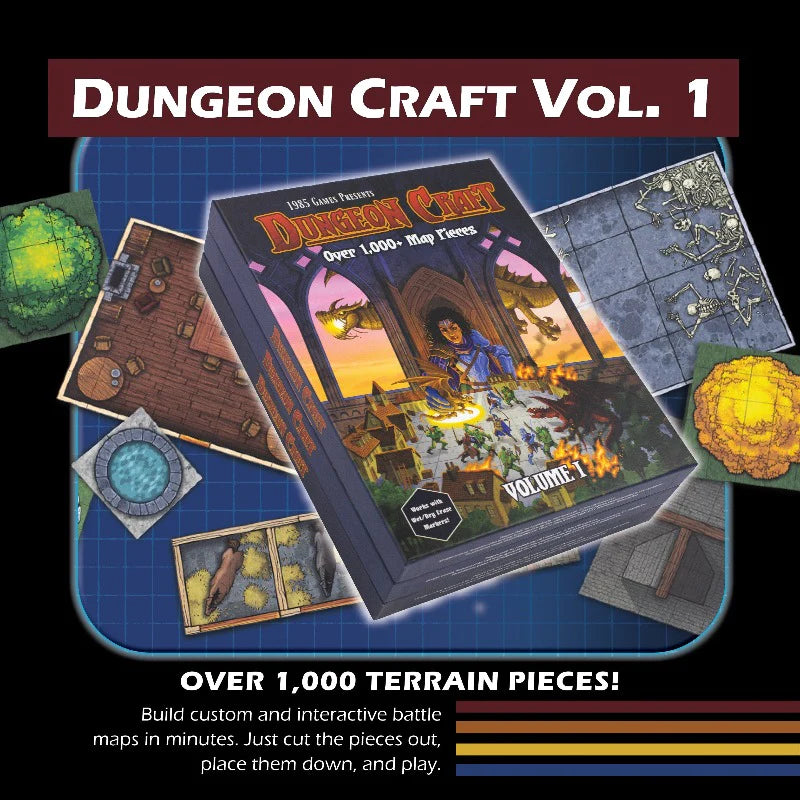 1985 Games Dungeon Craft Volume 1 | Dragon's Lair Comics and Fantasy Houston TX