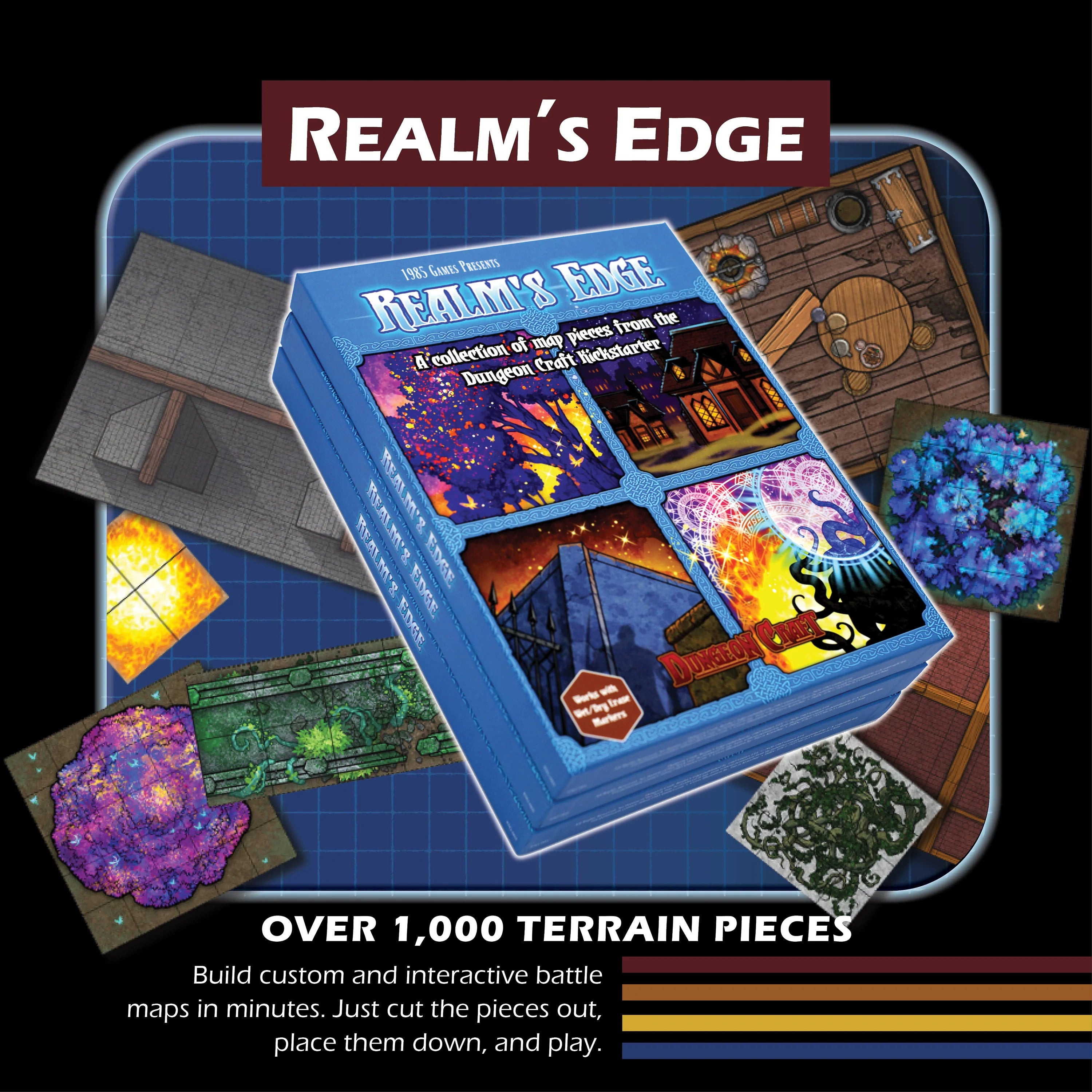 1985 Games Dungeon Craft Realms Edge | Dragon's Lair Comics and Fantasy Houston TX