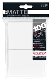 Ultra Pro Pro Matte Sleeves Clear Standard 100Ct | Dragon's Lair Comics and Fantasy Houston TX