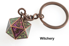 Forged Gaming Fob of Fate D20 Keychain | Dragon's Lair Comics and Fantasy Houston TX