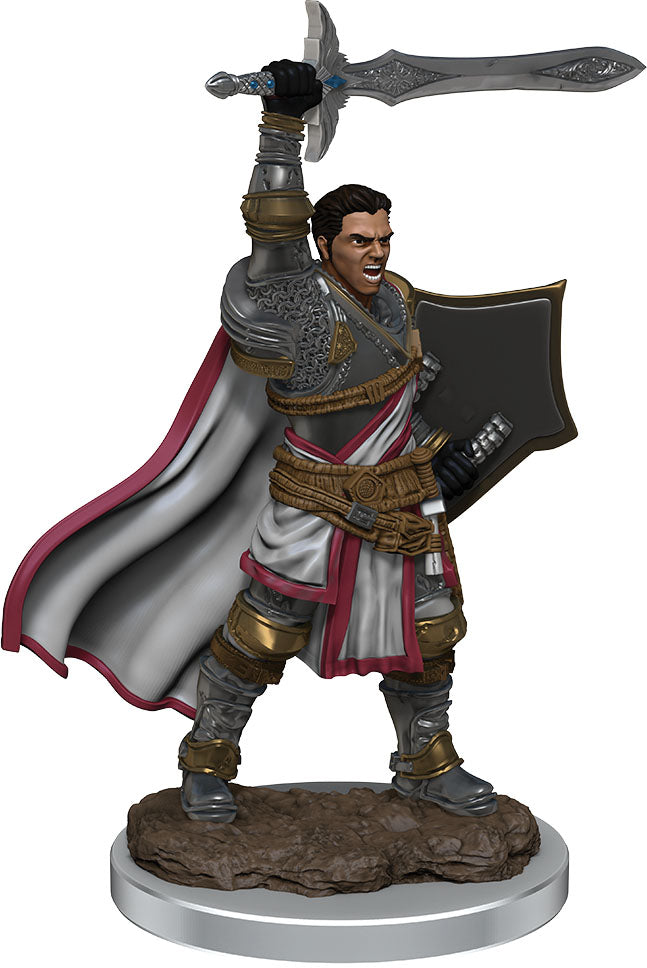 Dungeons & Dragons Fantasy Miniatures: Icons of the Realms Premium Figures W7 Male Human Paladin | Dragon's Lair Comics and Fantasy Houston TX