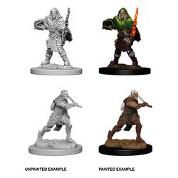 Wizkids Dungeons and Dragons: NOLZUR'S MARVELOUS UNPAINTED MINIATURES -W6-MALE ELF FIGHTER | Dragon's Lair Comics and Fantasy Houston TX