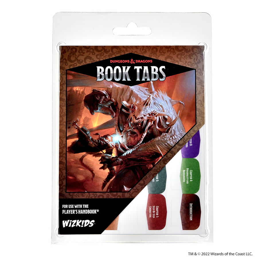 Dungeons & Dragons: Book Tabs: Player's Handbook | Dragon's Lair Comics and Fantasy Houston TX