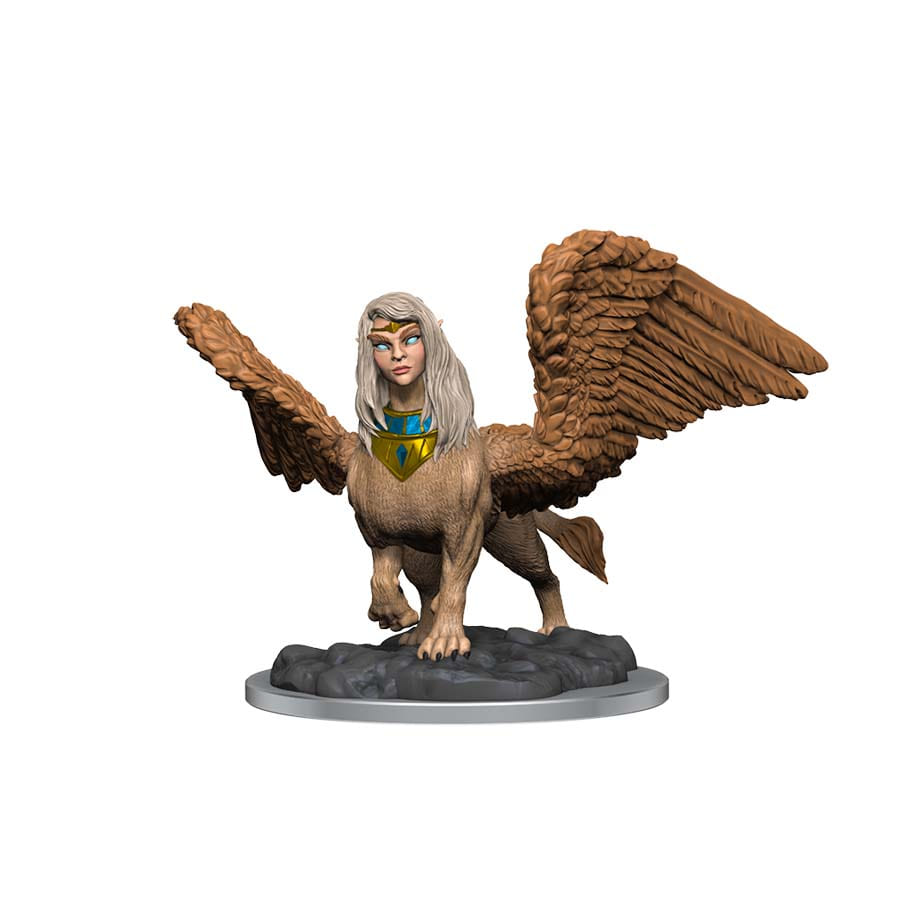 Critical Role Unpainted Miniatures: W03 Sphinx Female | Dragon's Lair Comics and Fantasy Houston TX