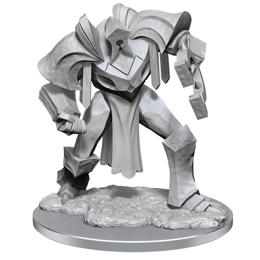 Critical Role Unpainted Miniatures: W03 Mage Hunter Golem | Dragon's Lair Comics and Fantasy Houston TX