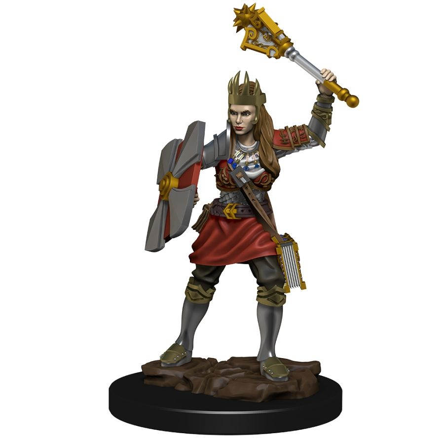 Wizkids Dungeons and Dragons Icons of the Realms Premium Figures: W6 Female Human Cleric | Dragon's Lair Comics and Fantasy Houston TX