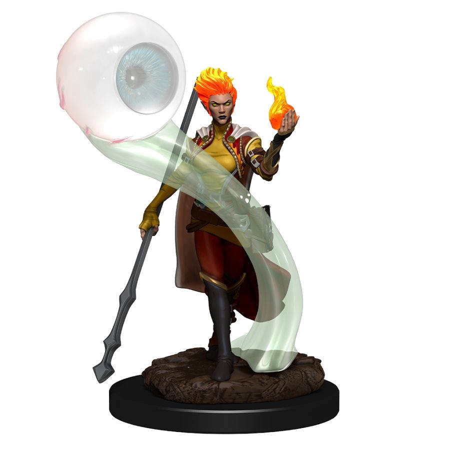 Wizkids Dungeons and Dragons Icons of the Realms Premium Figures: W6 Female Fire Genasi Wizard | Dragon's Lair Comics and Fantasy Houston TX