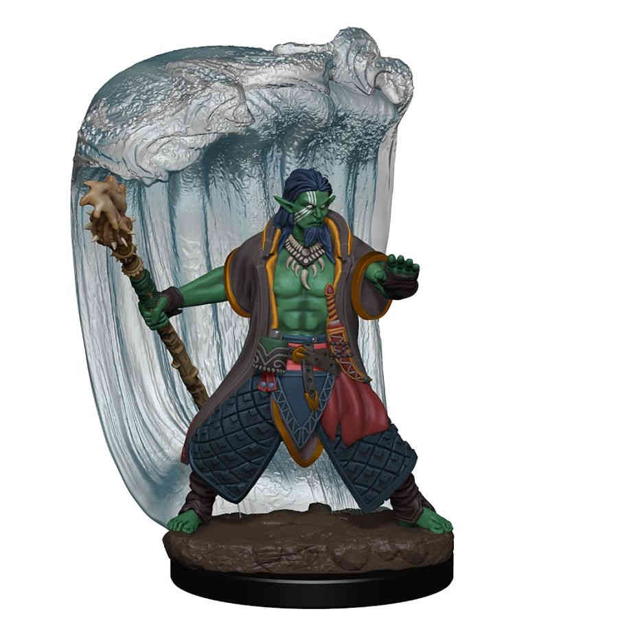 Wizkids Dungeons and Dragons Icons of the Realms Premium Figures: W6 Male Water Genasi Druid | Dragon's Lair Comics and Fantasy Houston TX