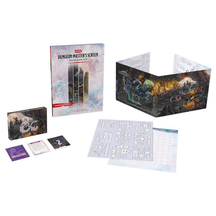 Dungeons and Dragons Dungeon Master's Screen Dungeon Kit | Dragon's Lair Comics and Fantasy Houston TX