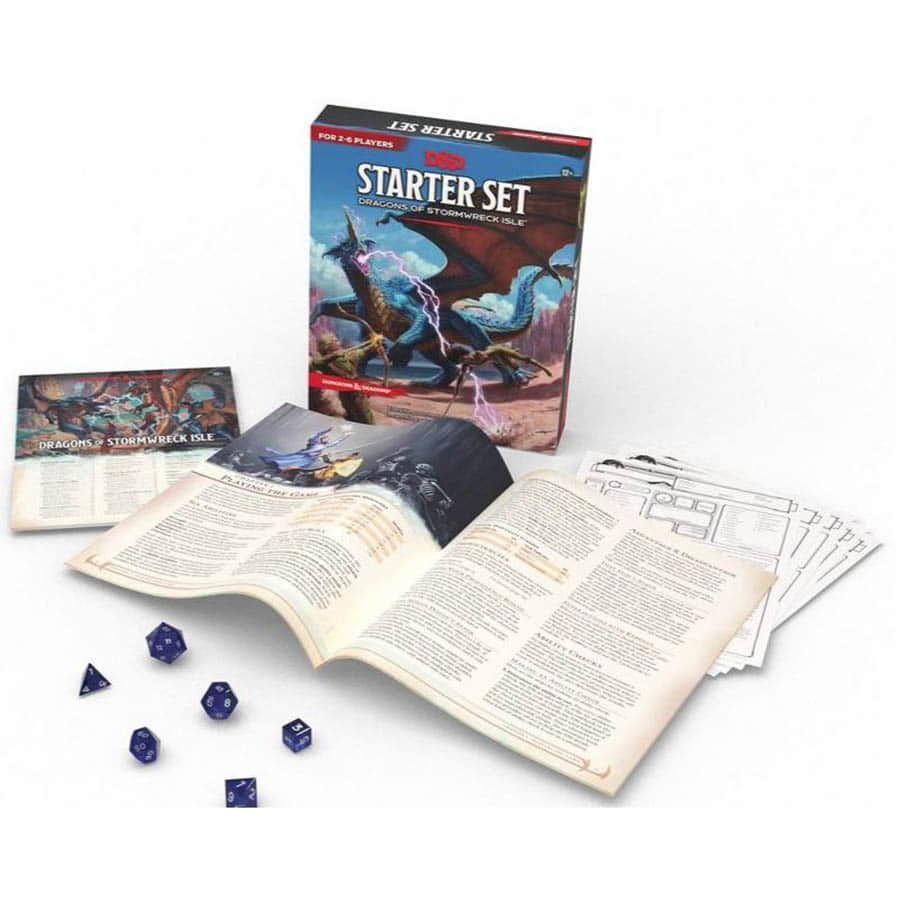 Dungeons and Dragons Dragons of Stormwreck Isle Starter Set | Dragon's Lair Comics and Fantasy Houston TX