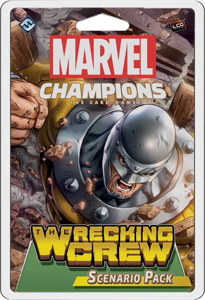 Marvel Champions LCG: The Wrecking Crew Scenario Pack Expansion | Dragon's Lair Comics and Fantasy Houston TX