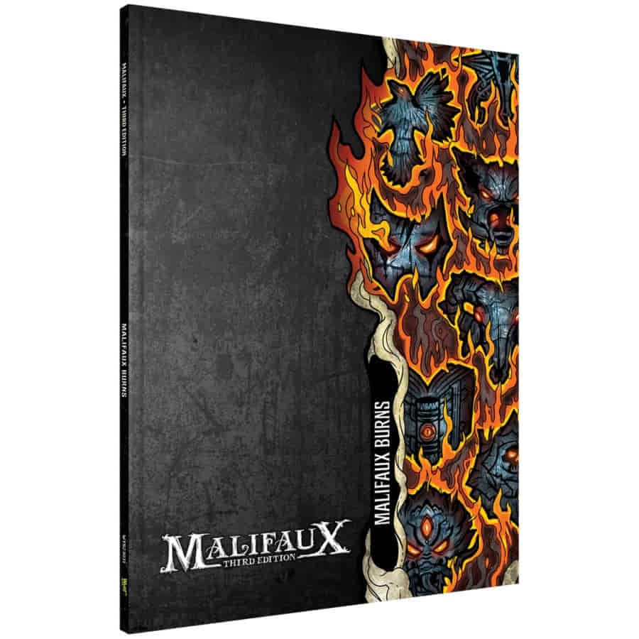 Malifaux 3E BOOK: MALIFAUX BURNS | Dragon's Lair Comics and Fantasy Houston TX