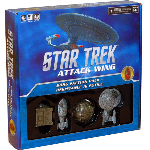 Wizkids Star Trek Attack Wing: Borg Faction Pack - Resistance Is Futile | Dragon's Lair Comics and Fantasy Houston TX