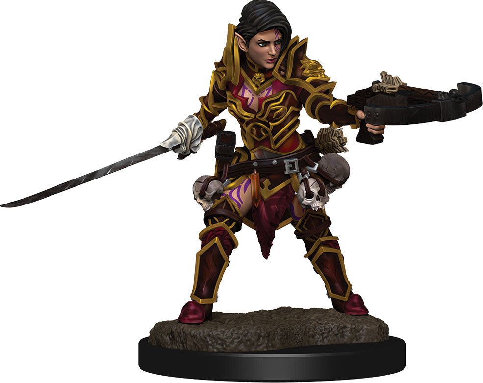 Wizkids Pathfinder Battles Premium Painted Miniatures: W2 Elf Paladin Female | Dragon's Lair Comics and Fantasy Houston TX