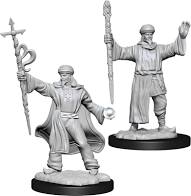 Wizkids Dungeons and Dragons Nolzur`s Marvelous Unpainted Miniatures: W13 Human Wizard Male | Dragon's Lair Comics and Fantasy Houston TX