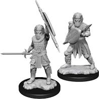 Wizkids Dungeons and Dragons Nolzur`s Marvelous Unpainted Miniatures: W13 Human Fighter Male | Dragon's Lair Comics and Fantasy Houston TX