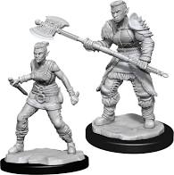 Wizkids Dungeons and Dragons Nolzur`s Marvelous Unpainted Miniatures: W13 Orc Barbarian Female | Dragon's Lair Comics and Fantasy Houston TX