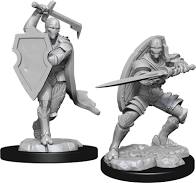 Wizkids Dungeons and Dragons Nolzur`s Marvelous Unpainted Miniatures: W13 Warforged Fighter Male | Dragon's Lair Comics and Fantasy Houston TX