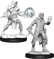 Wizkids Dungeons and Dragons Nolzur`s Marvelous Unpainted Miniatures: W13 Multiclass Fighter + Wizard Male | Dragon's Lair Comics and Fantasy Houston TX