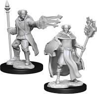 Wizkids Dungeons and Dragons Nolzur`s Marvelous Unpainted Miniatures: W13 Multiclass Cleric + Wizard Male | Dragon's Lair Comics and Fantasy Houston TX