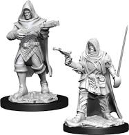 Wizkids Pathfinder Deep Cuts Unpainted Miniatures: W13 Human Rogue Male | Dragon's Lair Comics and Fantasy Houston TX