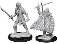 Wizkids Pathfinder Deep Cuts Unpainted Miniatures: W13 Elf Fighter Male | Dragon's Lair Comics and Fantasy Houston TX