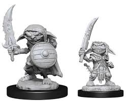 Wizkids Pathfinder Deep Cuts Unpainted Miniatures: W13 Goblin Fighter Male | Dragon's Lair Comics and Fantasy Houston TX