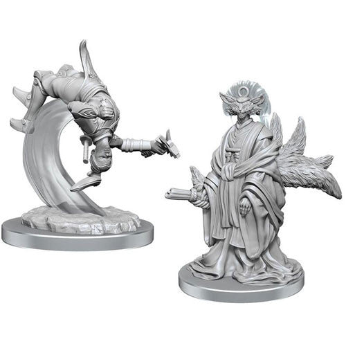 Wizkids Magic the Gathering Unpainted Miniatures: W5 Kotose and Light-Paws | Dragon's Lair Comics and Fantasy Houston TX