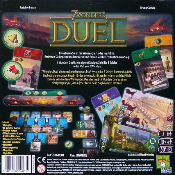 7 wonders Duel | Dragon's Lair Comics and Fantasy Houston TX