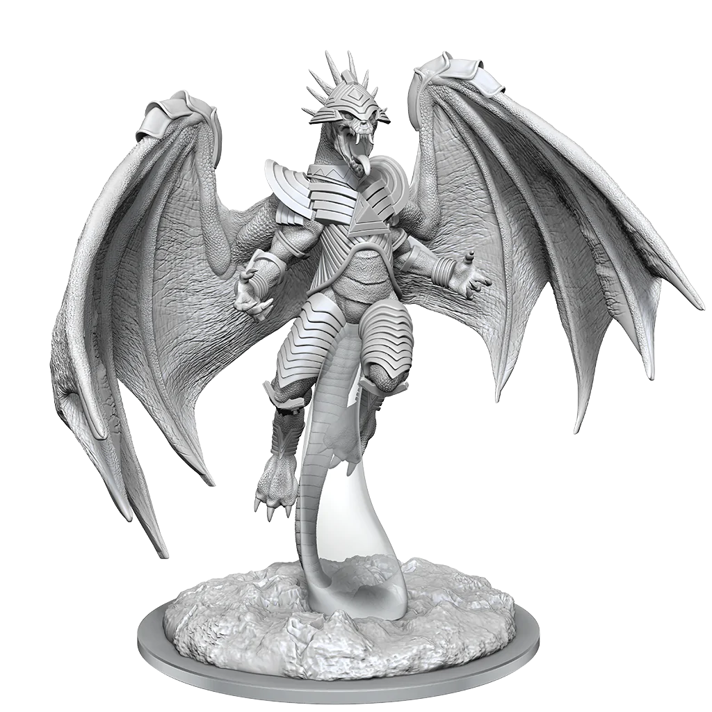 Wizkids Magic the Gathering Unpainted Miniatures: Ziatora, the Incinerator | Dragon's Lair Comics and Fantasy Houston TX